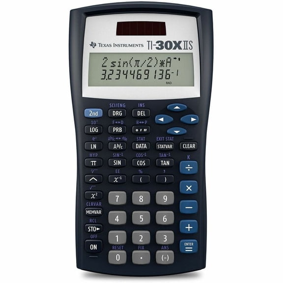 Texas Instruments TI-30XIIS Scientific Calculator, Black