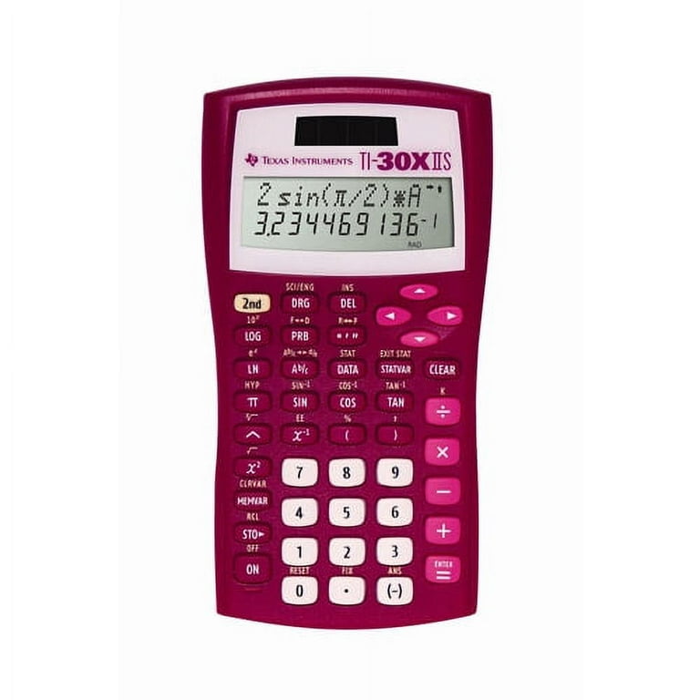 ☆ Texas Instruments TI-30Xa ◆◆◆◆ 122 Texas Instruments TI-30Xa Calculator — TEXTI30XA