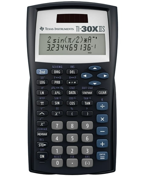 Texas Instruments TI-30XIIS Two-Line Scientific Calculator High School and College.pack of 2