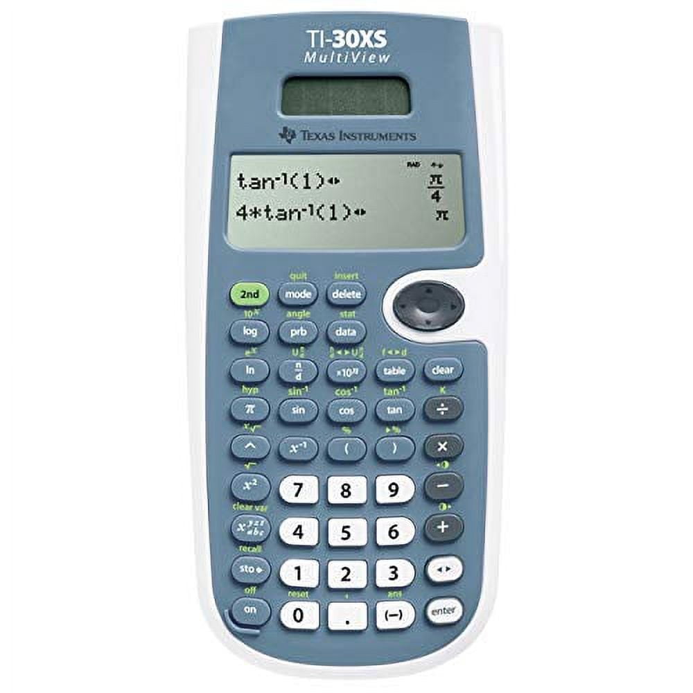 Texas Instruments TI-30XS MultiView Scientific Calculator, Black
