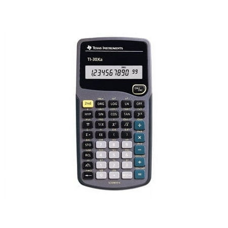 Texas Instruments Calculator Type Black, 1 Pack
