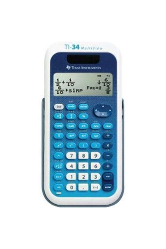 TI-34 MultiView Scientific Calculator, Black