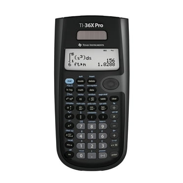 Texas Instruments TI-36X Pro Four-Line Scientific Calculator High School Math and Science.
