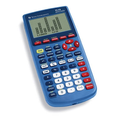 その他 TI 73 Explorer Blue Texas Instruments TI-73 Explorer Graphing Calculator, Blue