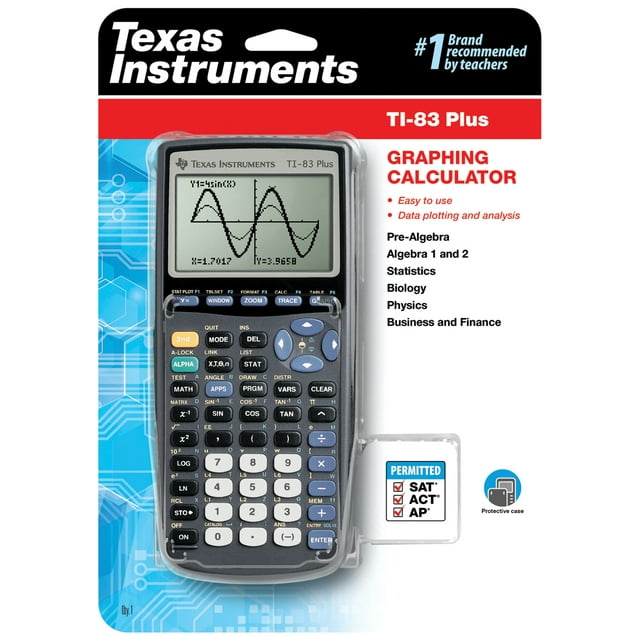 Texas Instruments TI-83 Plus Graphing Calculator education level High School Math and Science