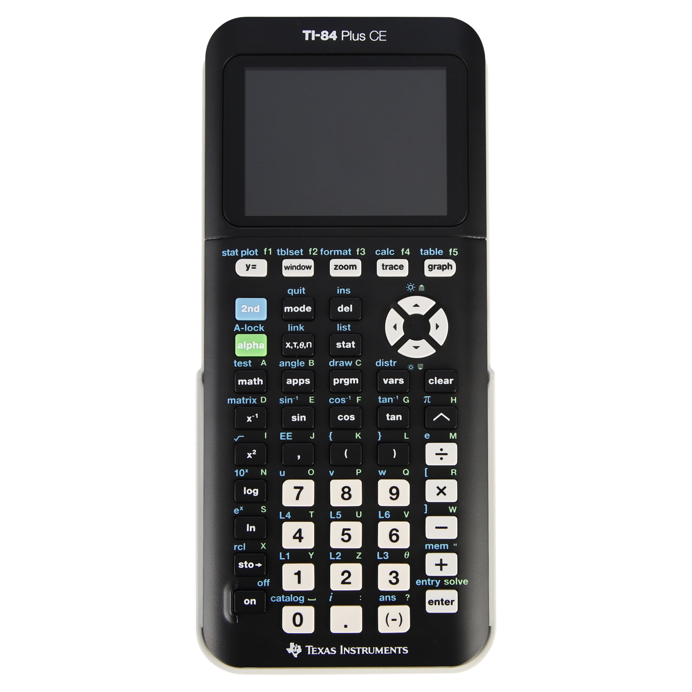 Vyombo vya Texas TI-84 Pamoja na Calculator ya Graphing, Nyeusi