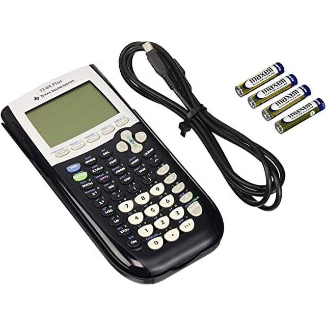 Texas Instruments TI84 Plus Graphing Calculator, Black
