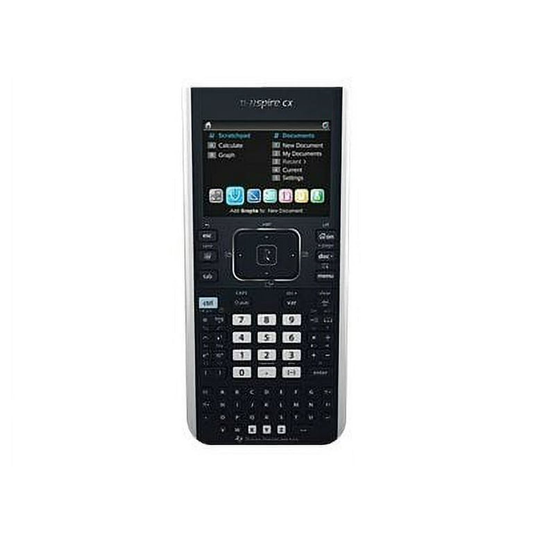 Texas Instruments TI-Nspire CX Handheld Graphing Calculator, Black