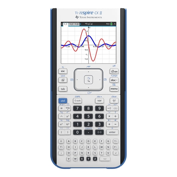 Texas Instruments TI-Nspire Interest Rate Conversions, Graphing calculator with Rechargeable Battery, Protective Case, USB Cable, Student Software License, White, 1 Pack