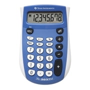 Texas Instruments Last Digit Erase Calculator Type with Gray, 1 Pack