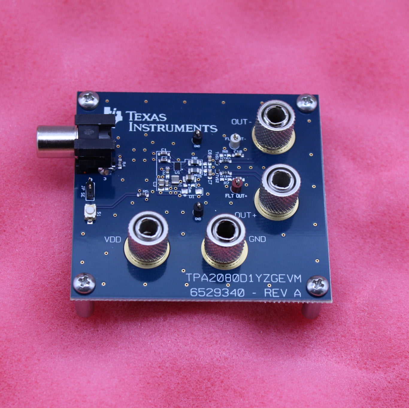 Texas Instruments TPA2080D1YZGEVM Class D Audio Amplifier Evaluation ...