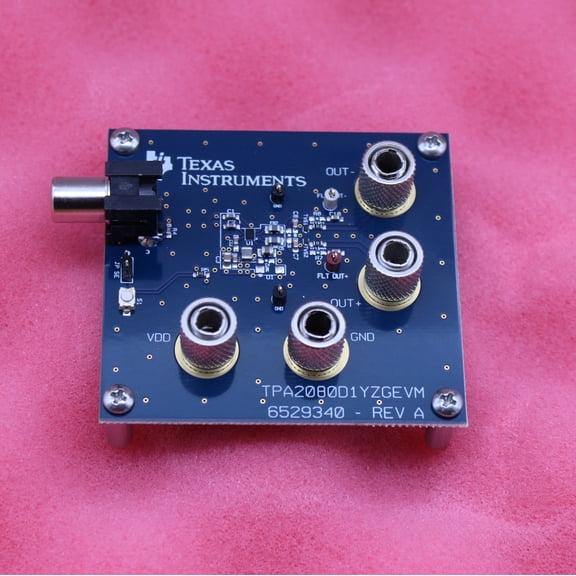 Texas Instruments TPA2080D1YZGEVM Class D Audio Amplifier Evaluation Board