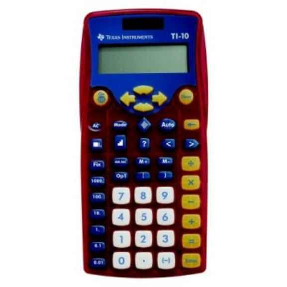 Texas Instruments Ti-10 Elementary Calculator (10-Bk-C)