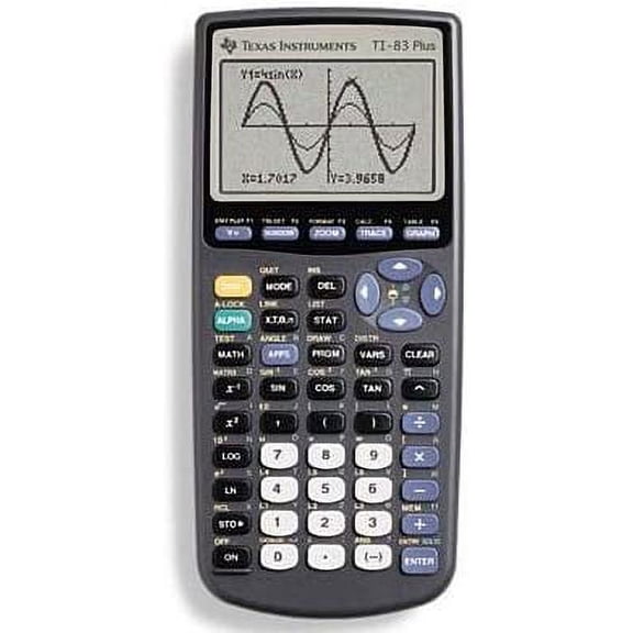 Texas Instruments Ti83plus Ti-83Plus Programmable Graphing Calculator, 10-Digit LCD