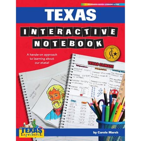 Pre-Owned Texas Interactive Notebook: A Hands-On Approach to Learning about Our State! (Texas Experience) Paperback