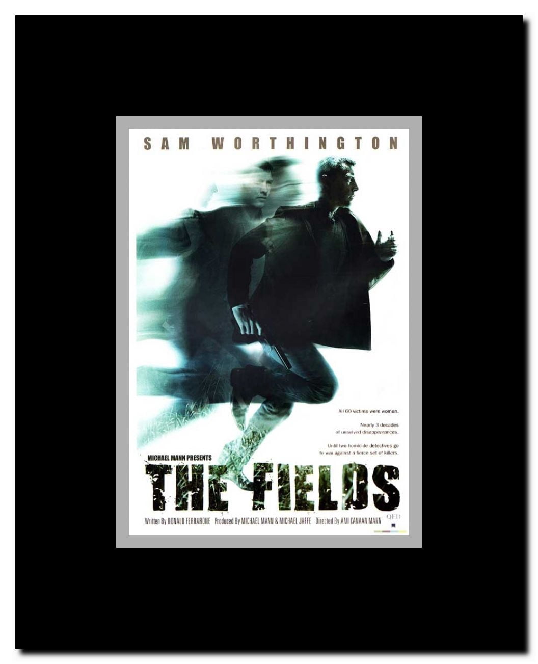 Texas Killing Fields Framed Movie Poster