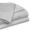 thumbnail image 1 of Js sanders Texas King 80X98 4pc Sheet Set 100% Egyptian Cotton 800 Thread Count Breathable & Soft Cooling Hotel Sheets Machine Washable and Fits up to 15'' Deep Pocket Silver, 1 of 7