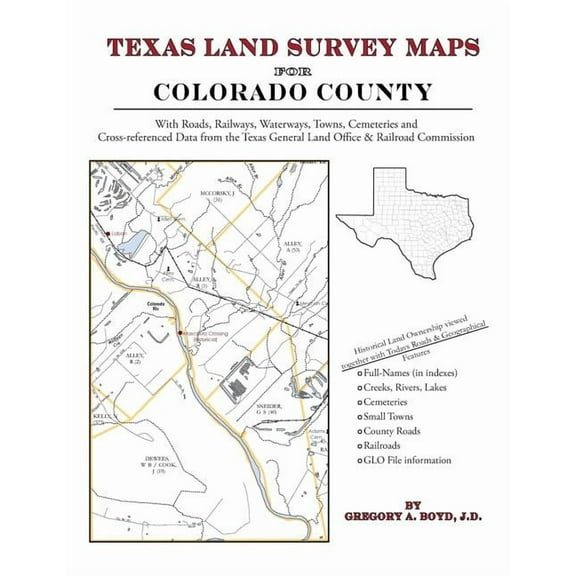 Texas Land Survey Maps for Colorado County
