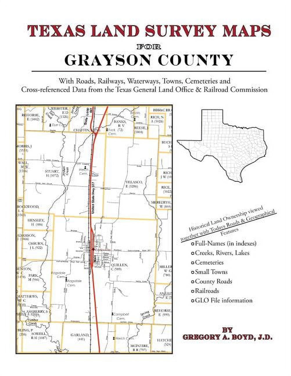 Texas Land Survey Maps For Grayson County Paperback By Gregory A Boyd Texas Land Survey Maps For Grayson County 9781420350319 Bf7ba8e6 C085 4e8e 9e77 850e489cdbde.187956099362b4b32c00a897b6892c28 