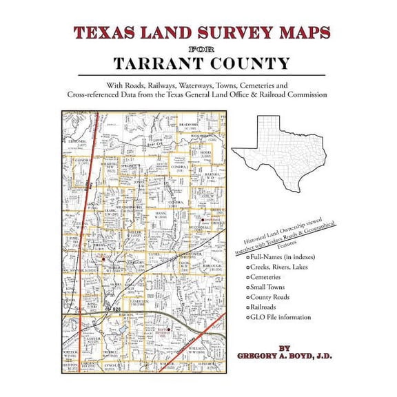 Texas Land Survey Maps for Tarrant County