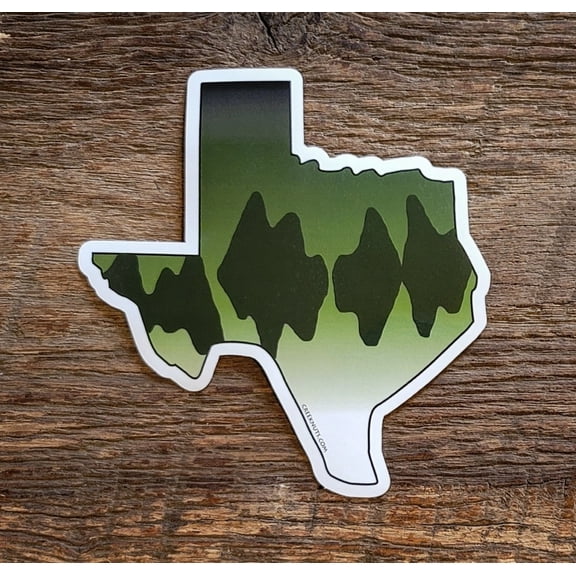 Texas Largemouth Bass Skin Sticker Decal