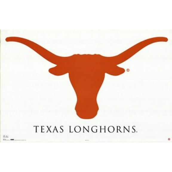 Texas-Logo Poster Print (36 x 24)