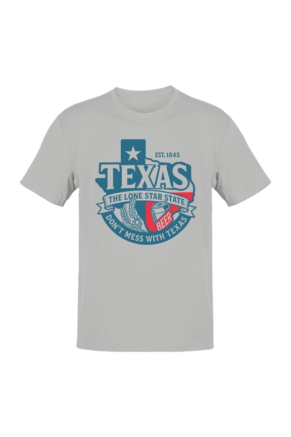 Texas Lone Star Beer Emblem Men's T-shirt