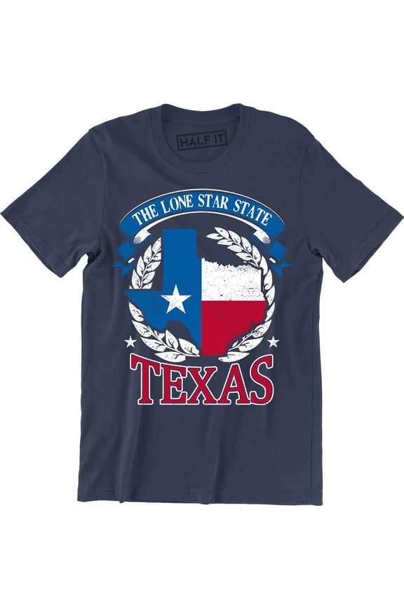 Texas Lone Star State US University Sports Men's Tee Shirt