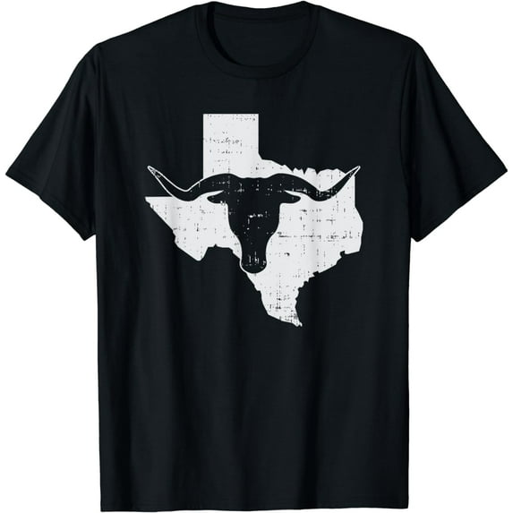 Texas Longhorn Design Cow Classic Typical T-Shirt