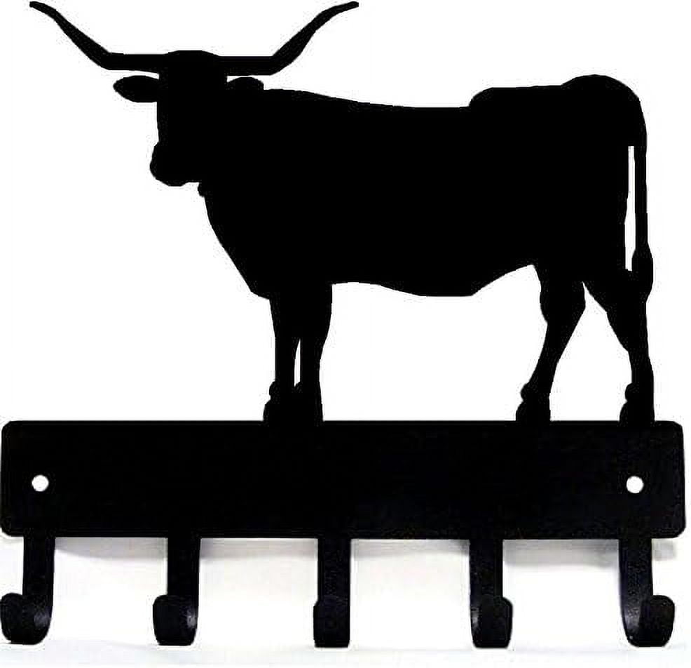 Texas Longhorn Steer Cow Key Rack - 9 inch Wide - Made in USA - Walmart.com