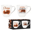 thumbnail image 1 of Texas Longhorns 17oz. O'Java Ceramic Cup Gift Set, 1 of 7