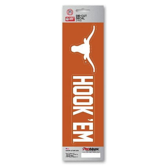 Texas Longhorns 2 Piece Team Slogan Decal Sticker Set 61431