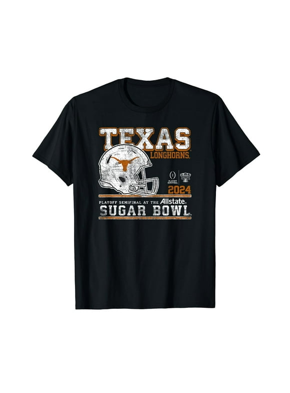Texas Longhorns 2024 CFP Semi Sugar Bowl Football Retro T-Shirt