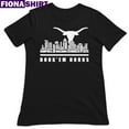 Texas Longhorns City Skyline In 2024 Hook'em Horns Tshirt