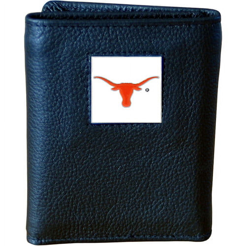 NCAA Purdue Boilermakers Tri-Fold Leather Wallet - Official Licensed Team Wallet With Emblem - View #4