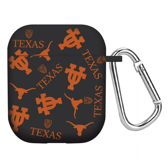 Texas Longhorns HD Case Cover Compatible with Apple AirPods Gen 1 & 2 (Random) by Affinity Bands