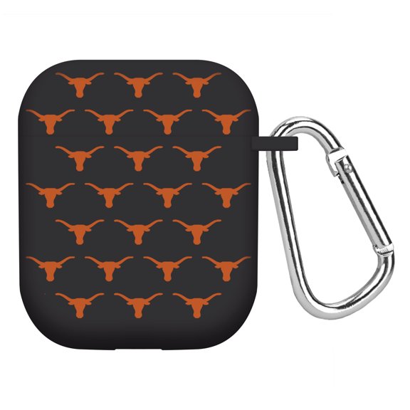 Texas Longhorns HD Case Cover Compatible with Apple AirPods Gen 1 & 2 (Repeating) by Affinity Bands