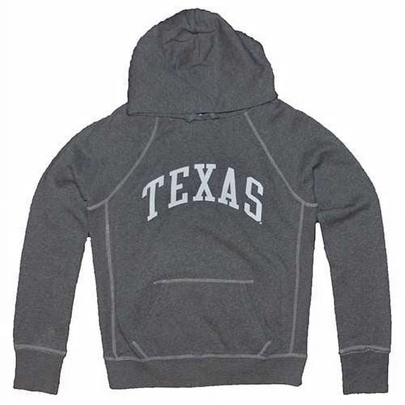 Texas Longhorns Hooded Sweatshirt - Ladies Hoody By League - Midnight Heather