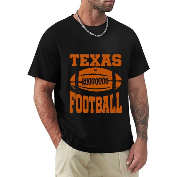 Texas Longhorns Inspired Football Fan State Pride Graphic Top Unisex T-Shirt, for men & women, up to size 5XL.
