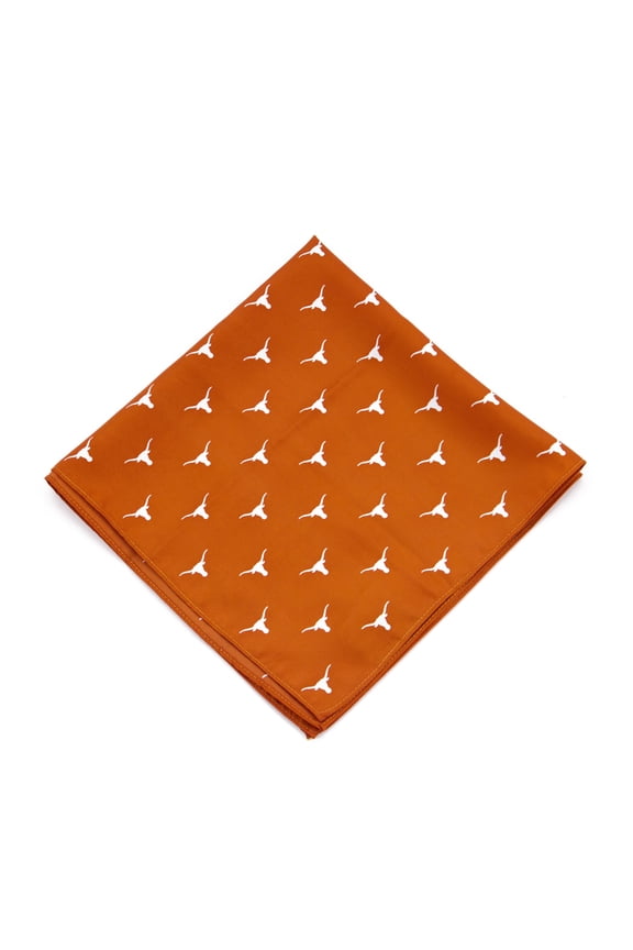 Texas Longhorns Kerchief Pocket Square