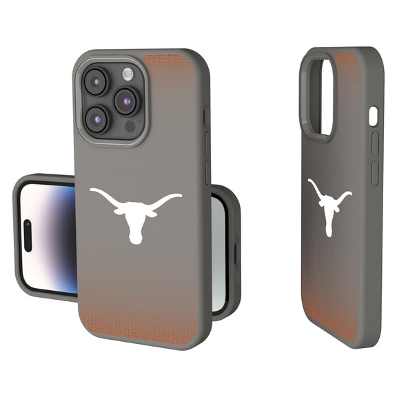Texas Longhorns Linen Logo iPhone Soft Touch Case