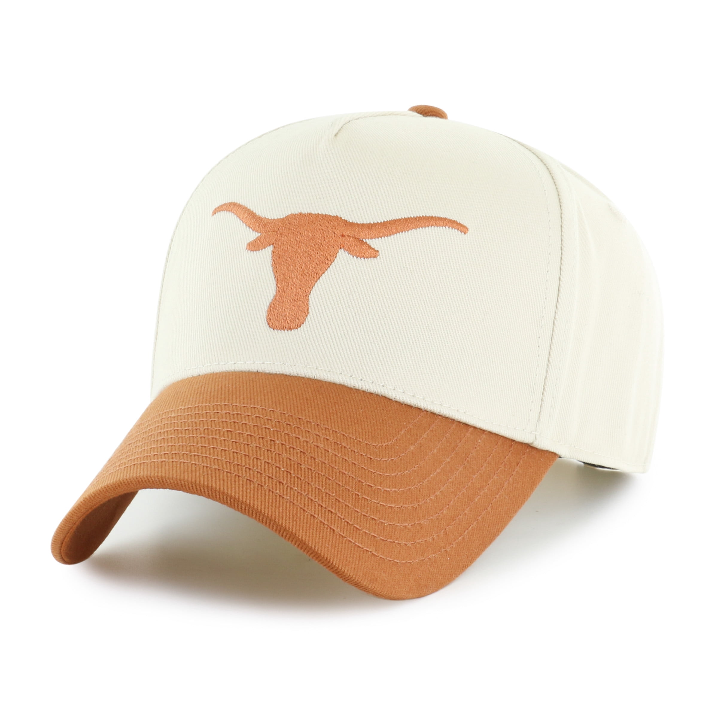 NCAA Texas Longhorns Two Tone Pinch Front Adjustable Hat