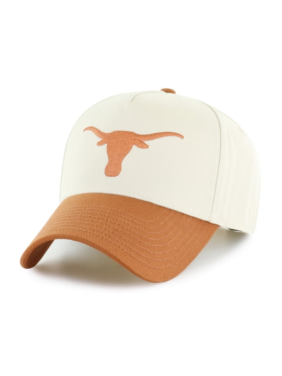 NCAA Texas Longhorns Two Tone Pinch Front Adjustable Hat