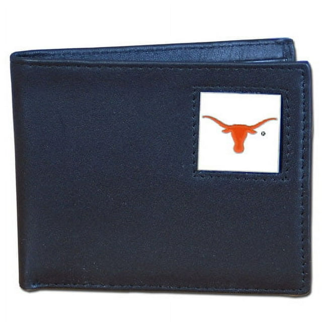 Texas Longhorns Official NCAA Leather Bi-fold Wallet by Siskiyou 159985