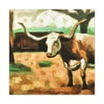 thumbnail image 1 of "Texas Longhorns Roam Free" - Canvas, 1 of 25
