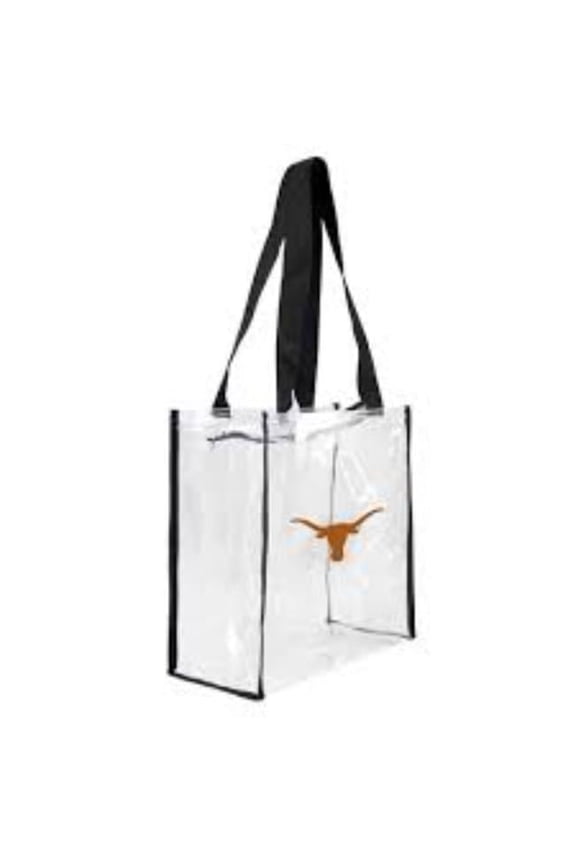 Texas Longhorns Square Stadium Alternate Tote, Clear