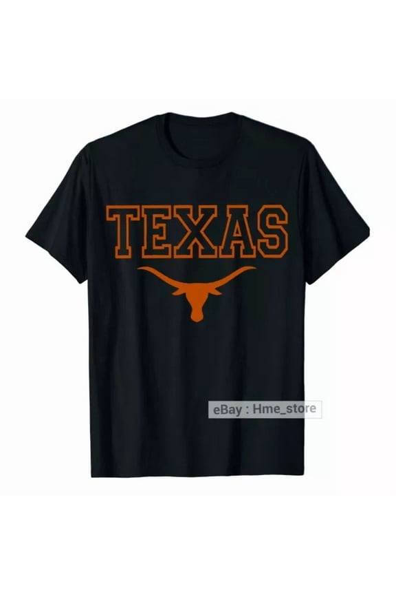 Texas Longhorns T-shirt Bull Head Proud Texans Texas State TX Tee USA Western