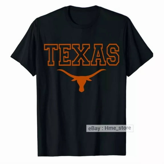 Texas Longhorns T-shirt Bull Head Proud Texans Texas State TX Tee USA Western