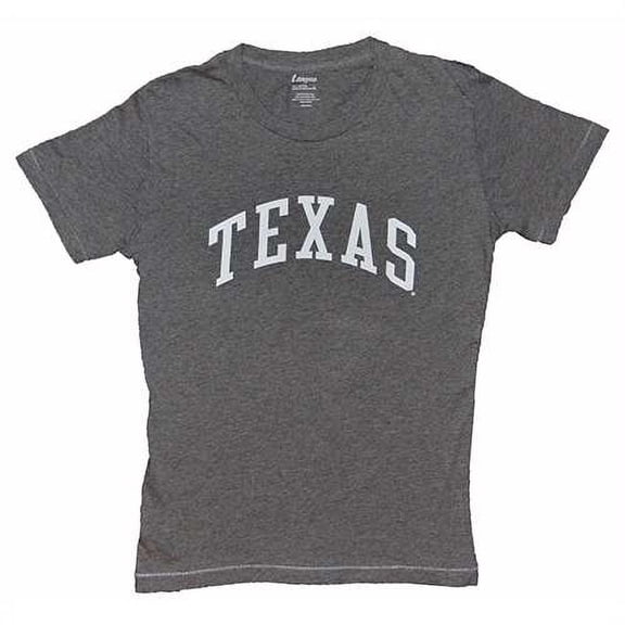 Texas Longhorns T-shirt - Ladies By League - Midnight Heather
