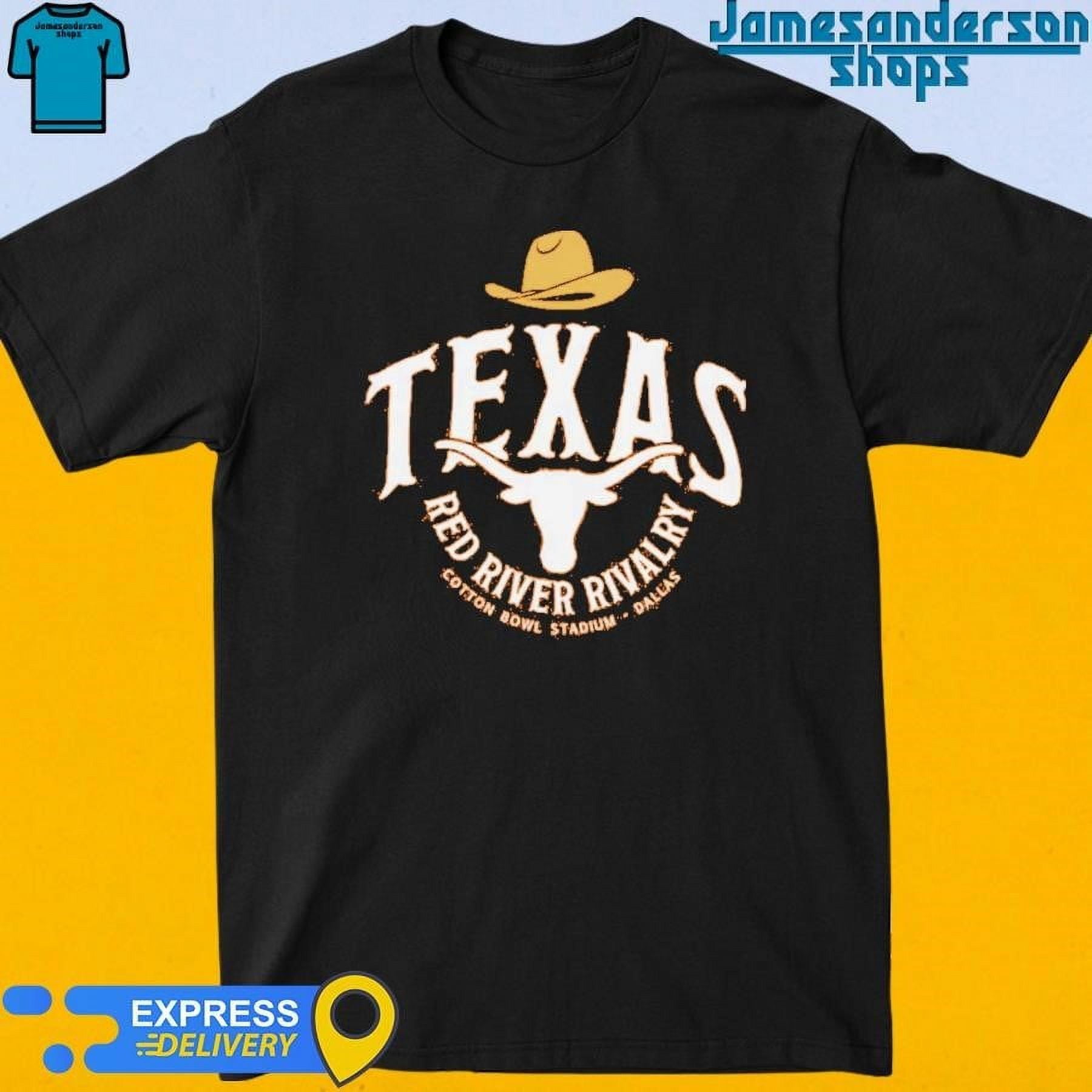 Texas Longhorns Western Texas 2024 Red River Rivalry Shirt